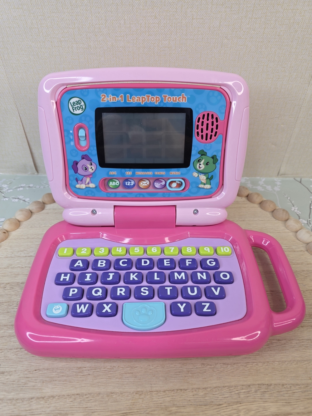 LeapFrog 2-in-1 Learning Laptop in Pink